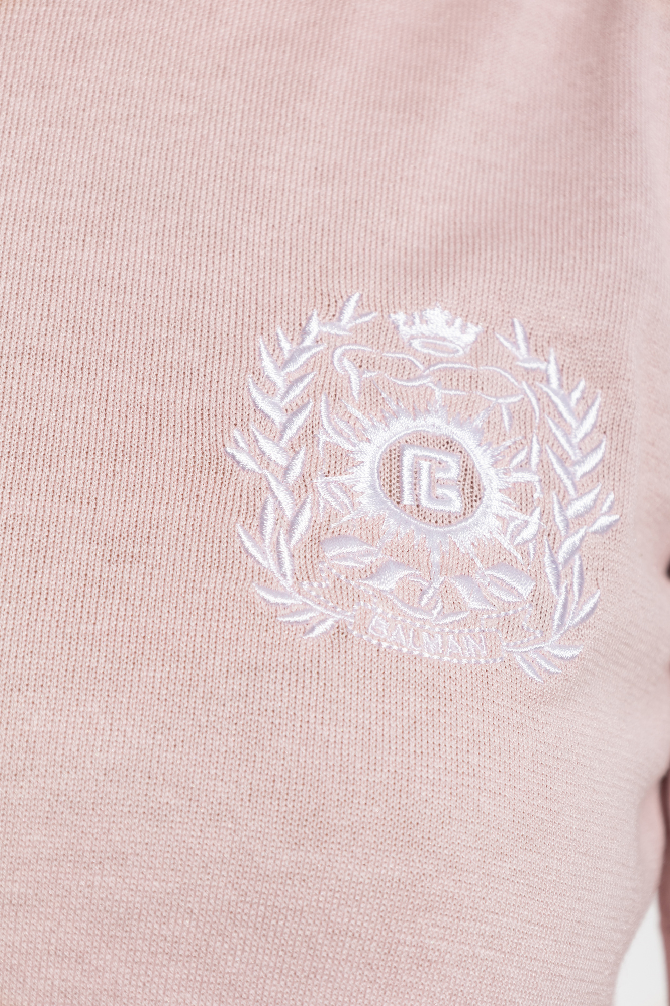 BALMAIN ロコウエストハントフリフ BPL6152000 651 BALMAIN バルマン 18SS エンブレムサイドジップパーカー ロゴ